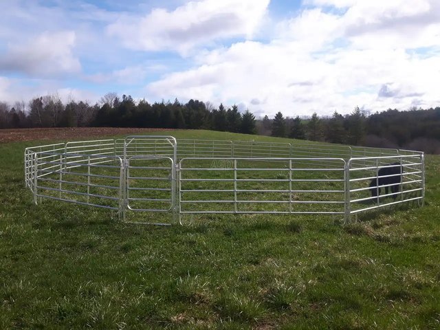 aluminum round pens Équipement pour chevaux