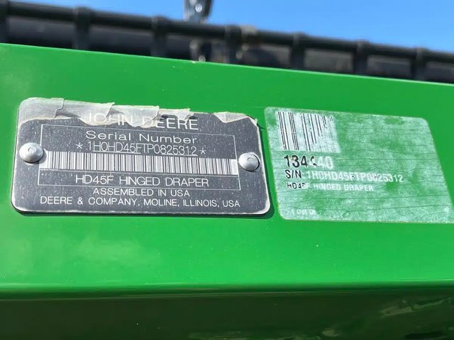 2024 John Deere HD45F Header - Flex