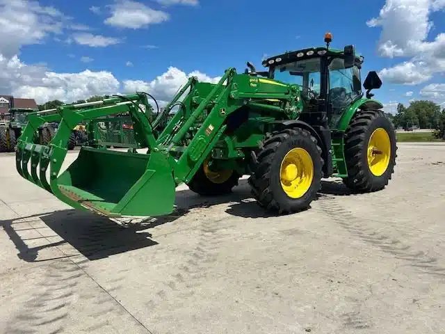 2025 John Deere 6R 155 Tracteur