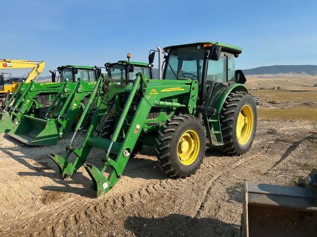 2012 John Deere 6115D Tracteur