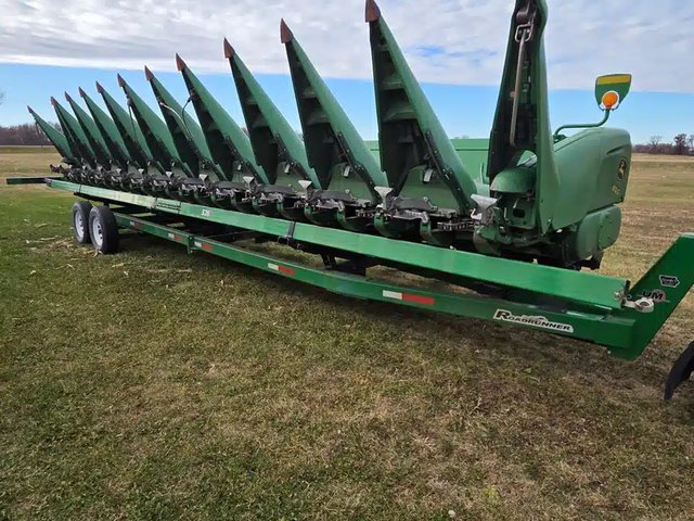 2012 John Deere 612C Nez - Maïs