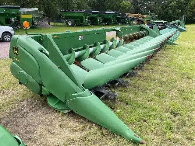 2019 John Deere 712C Nez - Maïs