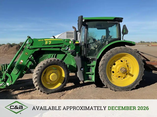 2022 John Deere 6145R Tracteur
