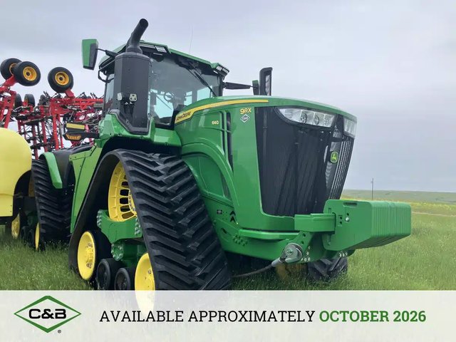 2025 John Deere 9RX 640 Tracteur