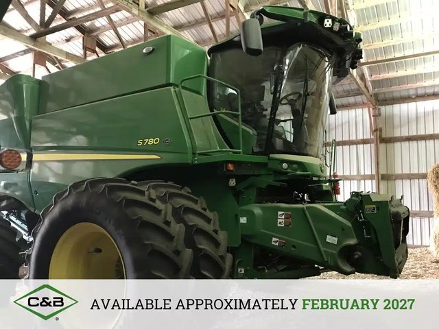 2023 John Deere S780 Batteuse