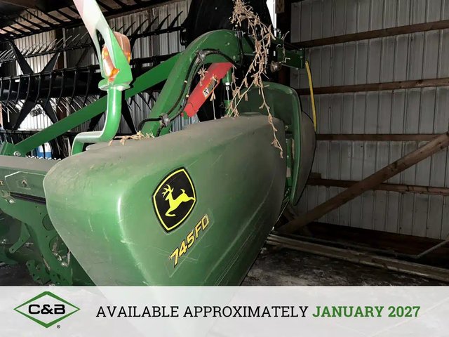 2020 John Deere 745FD Nez - Toile/Tapis