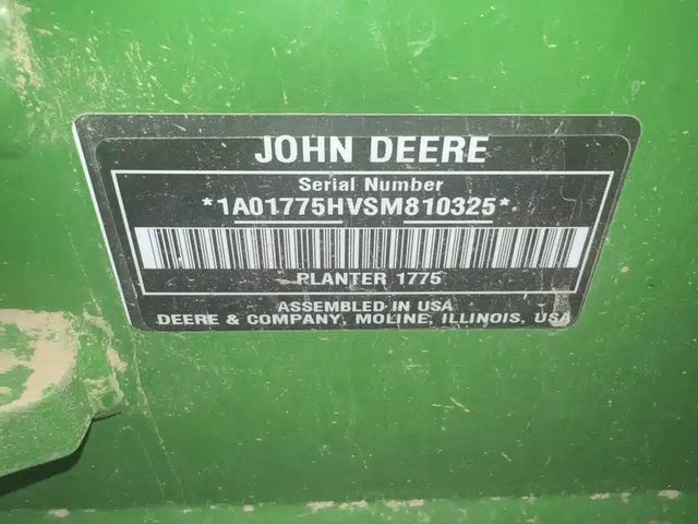 2025 John Deere 1775NT Planteur