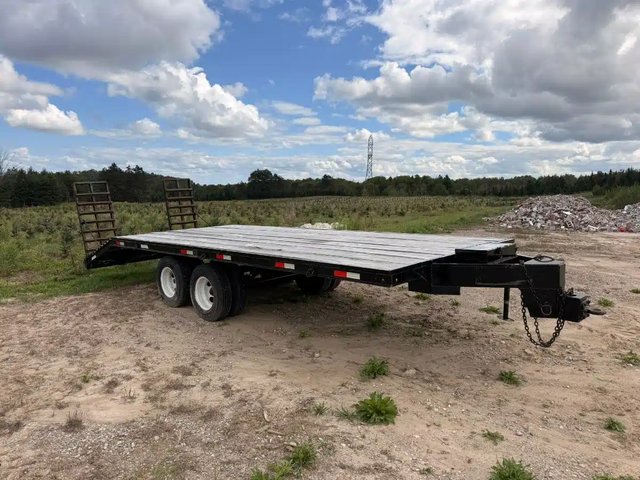 24' Beavertail Deck Over Trailer