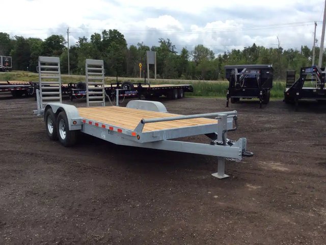 2027 Canada Trailers 82X18 7 TON GALVANIZED remorque - step deck