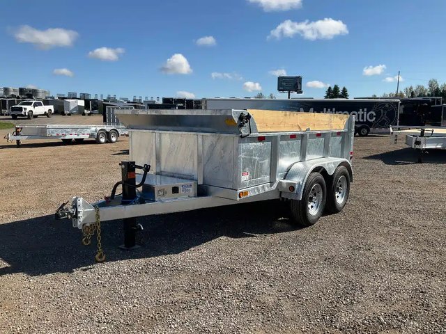 2027 Canada Trailers 6X10 5 TON GALVANIZED Remorque - Benne