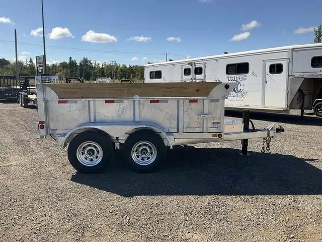2025 Canada Trailers 6X10 5 TON GALVANIZED Remorque - Benne