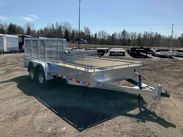 2026 Canada Trailers 82X16 3.5 TON GALVANIZED Landscape remorque - utilitaire