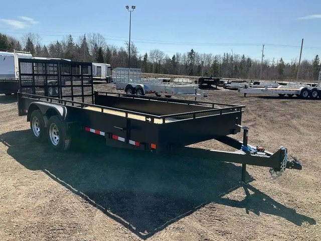 2027 Canada Trailers 82X16 3.5 TON LANDSCAPE remorque - utilitaire