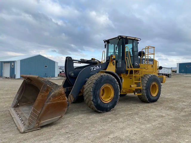 2007 John Deere 724J Chargeur sur roues