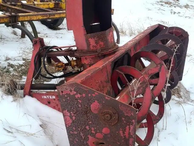 International Harvester 84" Souffleur à neige