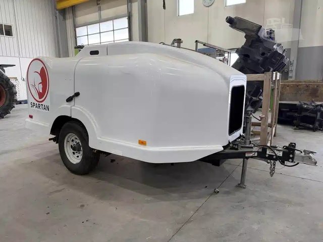 2020 Spartan ER Warrior Diesel Trailer Jetter nettoyeur haute pression