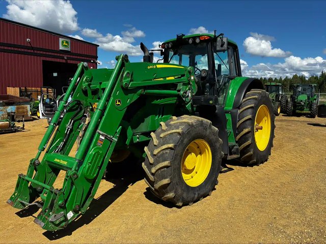 2018 John Deere 6195M Tracteur