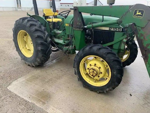 1989 John Deere 2155 Tracteur