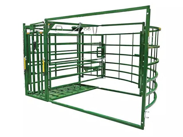 Arrowquip Arrow Half Circle Calving Station Installation de rassemblement