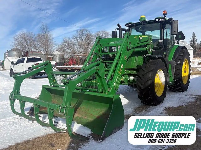 2019 John Deere 6155R Tracteur