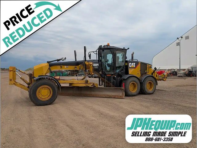 2016 Caterpillar 160M Niveleuse (Gratte panier)