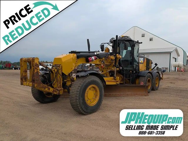 2017 Caterpillar 160M Niveleuse (Gratte panier)