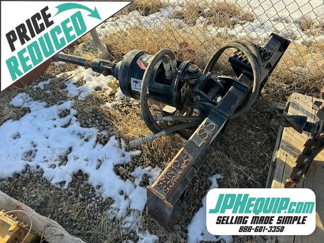 AgraCat A19B Skid Steer Auger accessoires pour chargeuse à direction à glissement