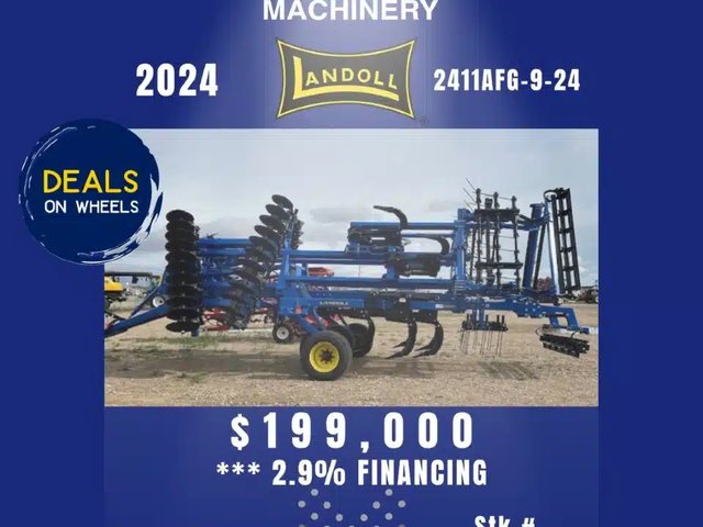 2024 Landoll 2411 disque scarificateur