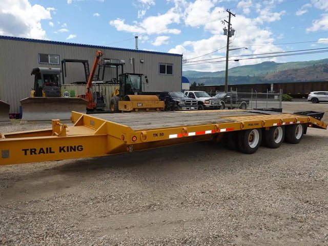 2001 Trail King TK50LP Remorque - Plateforme basculante