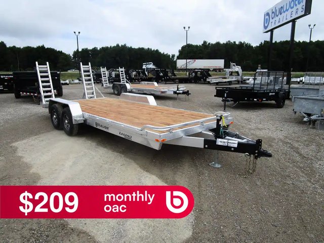 2023 Legend ALUMINUM EQUIPMENT HAULER Remorque - Porte-voiture