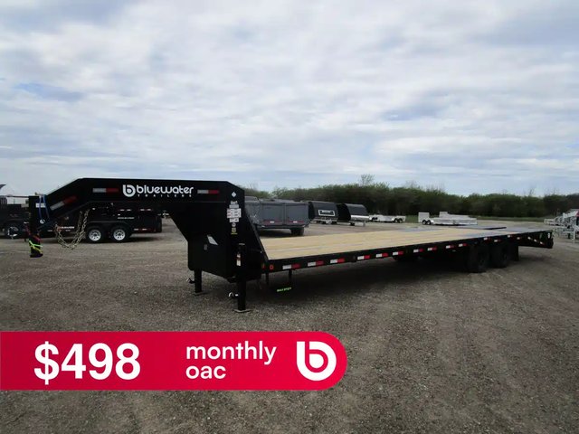 2024 Load Trail Gooseneck Low-Pro Trailer w/12" 19 lb I-Beam Frame 24,000 Lb Remorque - Plateforme
