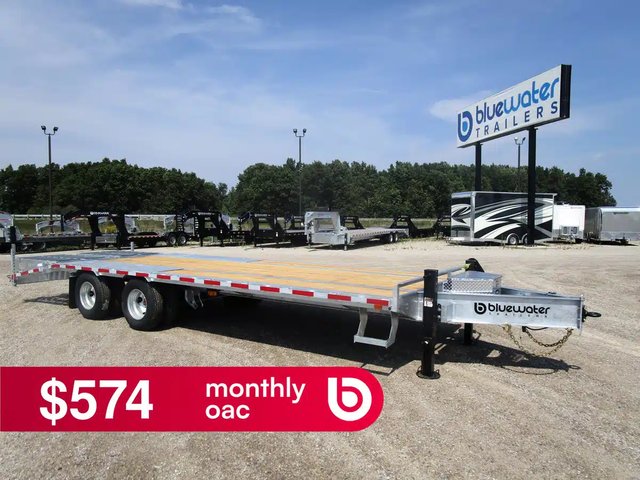 2025 K-Trail Galvanized Tag A Long Trailer Series 22,000 Lb Trailer