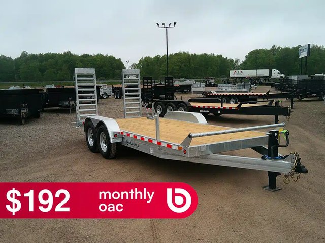 2025 Canada Trailers GALVANIZED EQUIPMENT HAULER TRAILER Remorque - Porte-voiture
