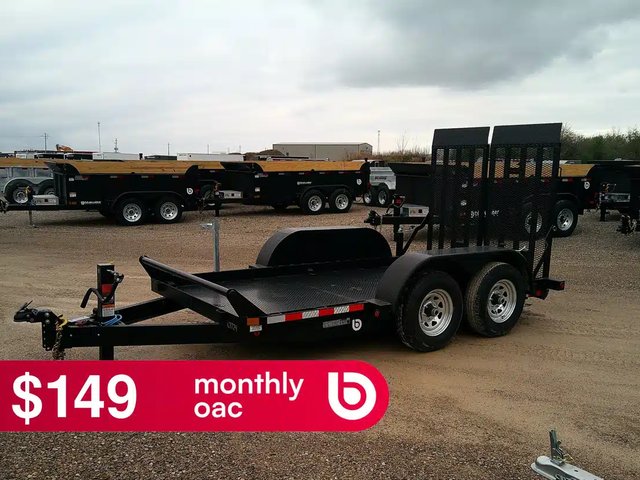 2025 Canada Trailers Low Incline Scissor Lift Trailer 10,800 lbs. GVWR Trailer