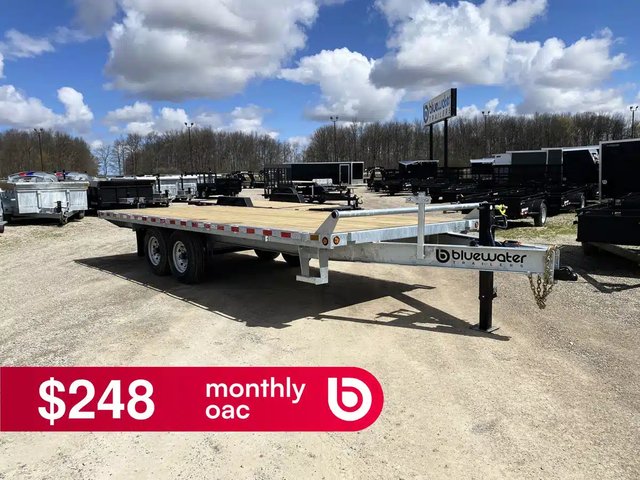 2026 Canada Trailers GALVANIZED PINTLE DECKOVER TRAILER Remorque - Plateforme