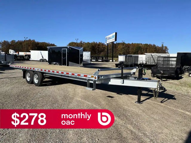 2026 Canada Trailers GALVANIZED PINTLE DECKOVER TRAILER Remorque - Plateforme