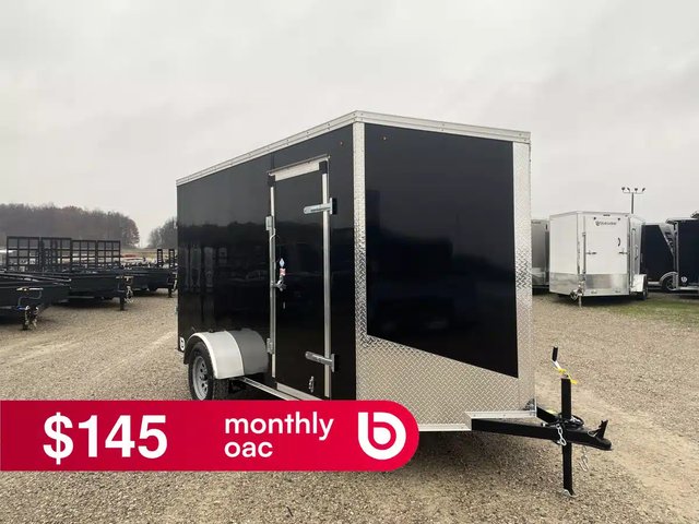 2025 Aluminum Enclosed Cargo Trailer Remorque cargo