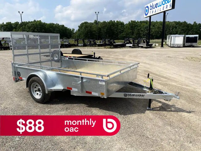 2026 Canada Trailers GALVANIZED SINGLE AXLE UTILITY TRAILER remorque - utilitaire
