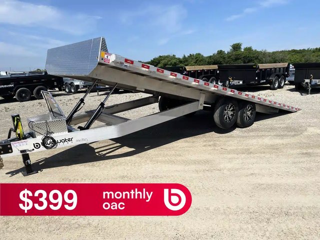 2026 Nordtek ALUMINUM TANDEM AXLE TILT TRAILER Remorque - Plateforme basculante