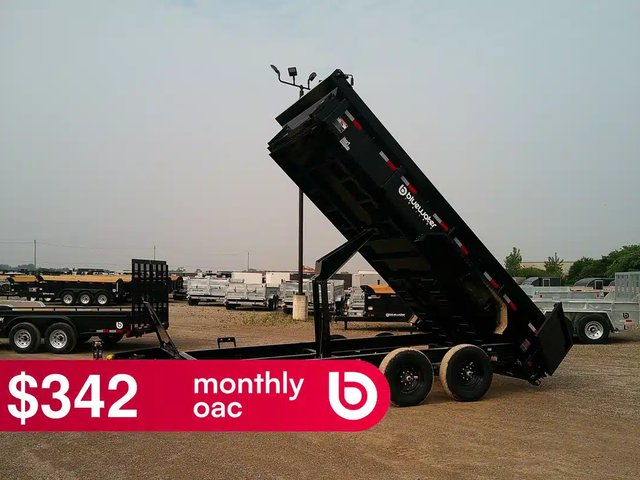 2025 Load Trail Tandem Axle Low-Pro Dump Trailer w/8" I-Beam Frame 14,000 Lb Remorque - Benne