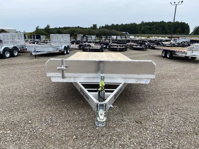 2026 TANDEM AXLE ALUMINUM DECK OVER Remorque - Plateforme