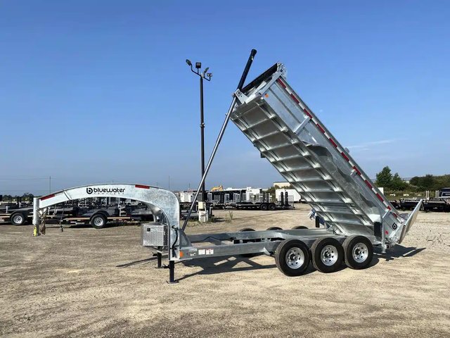 2026 K-Trail GALVANIZED GOOSENECK EXPERT DUMP SERIES TRAILER Remorque - Plateforme
