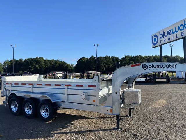2026 K-Trail GALVANIZED GOOSENECK EXPERT DUMP SERIES TRAILER Remorque - Plateforme