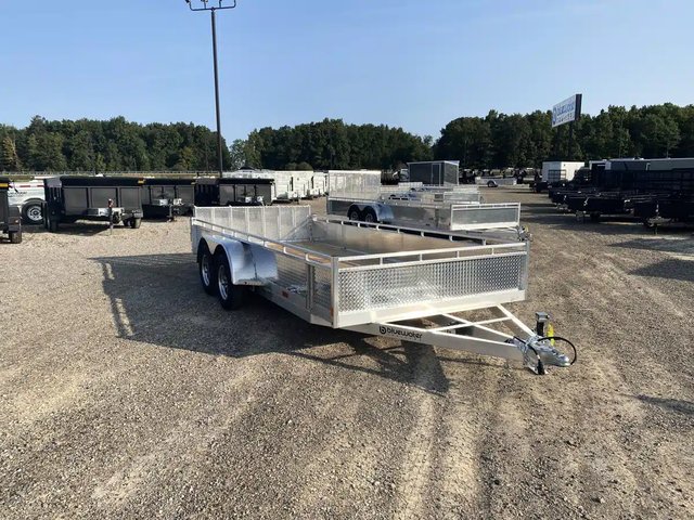 2026 Canadian Mennonite Built TANDEM AXLE ALUMINUM UTILITY TRAILER remorque - utilitaire