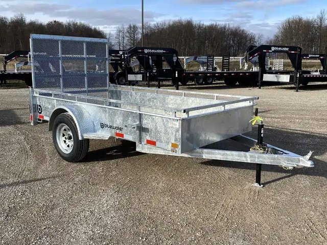 2026 Canada Trailers GALVANIZED SINGLE AXLE UTILITY TRAILER remorque - utilitaire