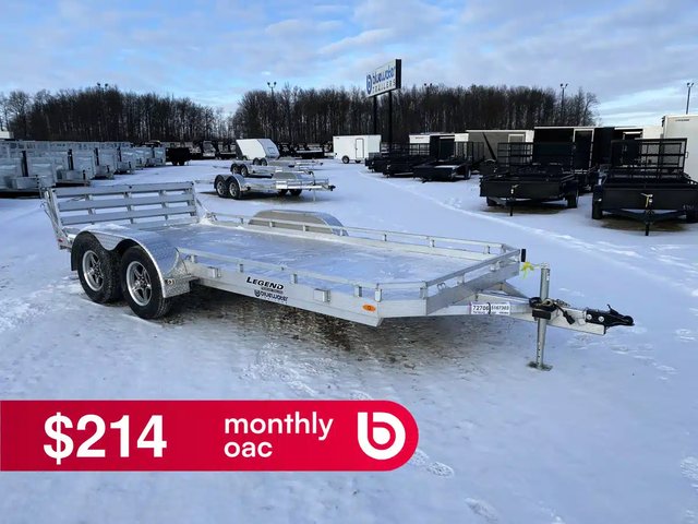 2026 Legend ALUMINUM UTILITY GATE Trailer