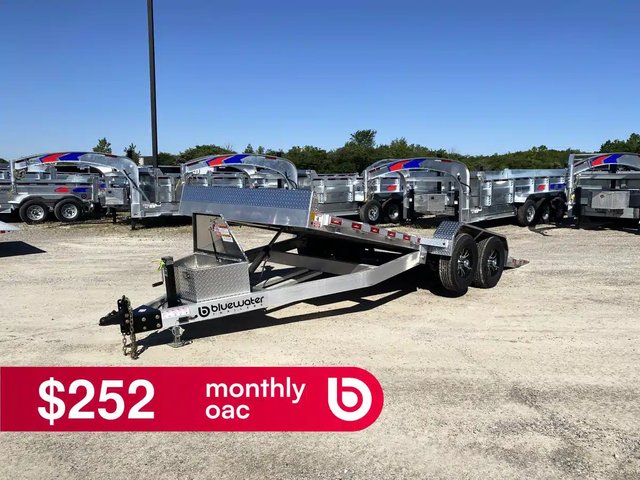 2026 Nordtek ALUMINUM TANDEM AXLE TILT TRAILER Remorque - Plateforme basculante