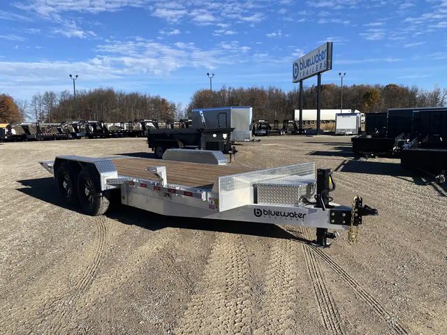 2026 ALUMINUM TANDEM AXLE TILT TRAILER Remorque - Plateforme basculante