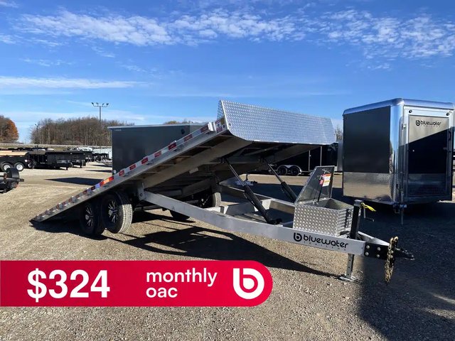 2026 Nordtek ALUMINUM TANDEM AXLE TILT TRAILER Remorque - Plateforme basculante