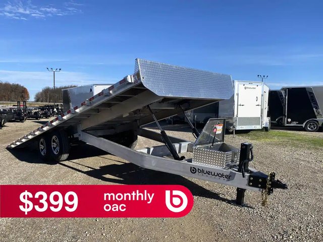 2026 Nordtek ALUMINUM TANDEM AXLE TILT TRAILER Remorque - Plateforme basculante